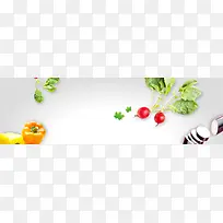 蔬菜网站背景banner　