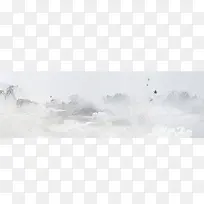 中国风水墨花素材