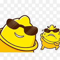 卡通避孕套商业插画设计素材