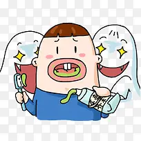 搞怪牙膏