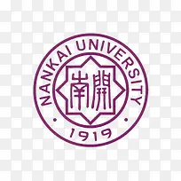 紫色1919南开大学logo