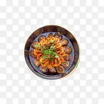 卤虾菜肴图片