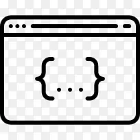 CSS代码图标