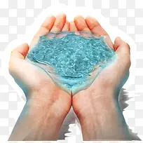 掬一捧水
