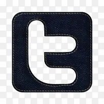 牛仔琼社会推特标志广场社会网络