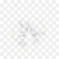 创意圆圈放射