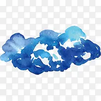 手绘浮云