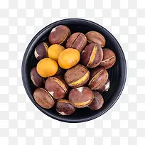 板栗加工美食海报