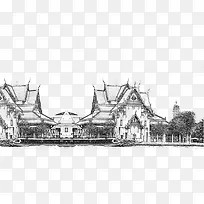 黑白建筑