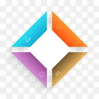 矢量方形分布图