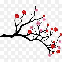 树上的梅花