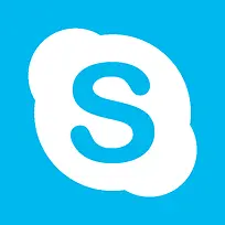 Skype简单的社会媒体图标