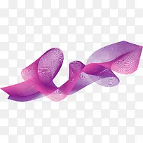 紫色波纹图