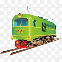 绿色小火车