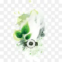 手绘抽象创意手表