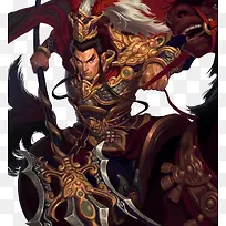 吕布武将游戏原画