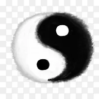 水墨太极图