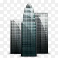 高楼大厦图标