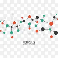 矢量手绘化学排列