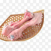 新鲜食物肉类骨头