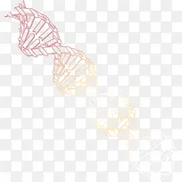 DNA基因螺旋背景