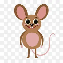 大耳朵的可爱老鼠