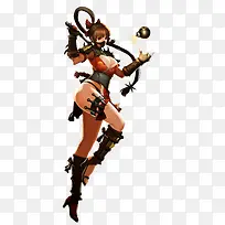 游戏原画女子刺客
