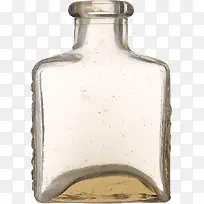 方形透明玻璃瓶瓶子