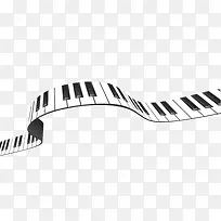 弯曲琴键