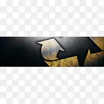 简约创意指标banner背景