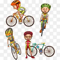 自行车和少年