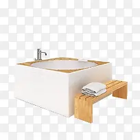 浴室缸模型