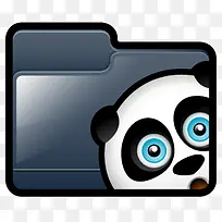 文件夹熊猫光滑的XP:文件夹