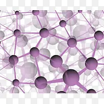 抽象科技化学分子式结构底纹