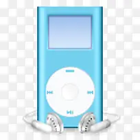 iPod迷你蓝色MP3播放器iPod