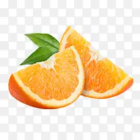 橙色香甜水果切碎的奉节脐橙实物