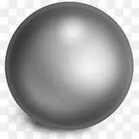 黑色球体非主流vista电脑PNG图标