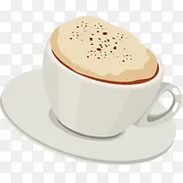 矢量奶茶饮品素材图