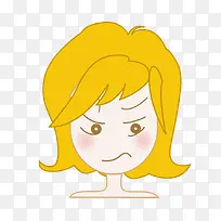 卡通女孩头像