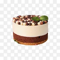 多层巧克力豆蛋糕图片素材