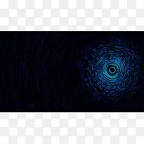 蓝色科技方块光效