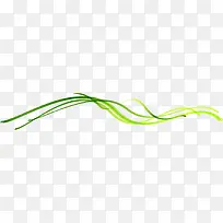 螺旋旋转绿色线条