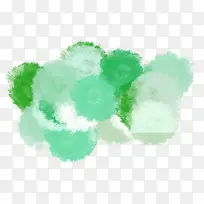 手绘梦幻水彩烟雾造型