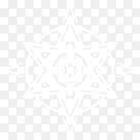 白色圣月魔法阵