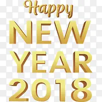金色立体2018