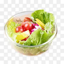 蔬菜沙拉玻璃碗