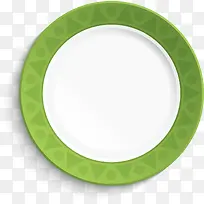 绿色圆圈图案