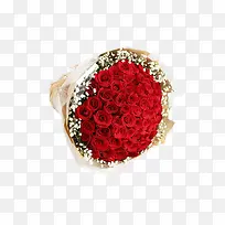 66朵红玫瑰花束免扣素材
