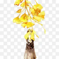 唯美手绘插画