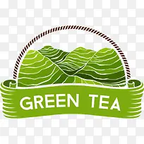 绿茶标签